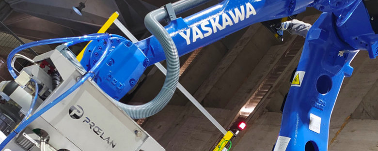 El robot YasakaWA PL80 y el software palletsolar mejoran la flexibilidad de producción en el almacén de Williams & Hubert 